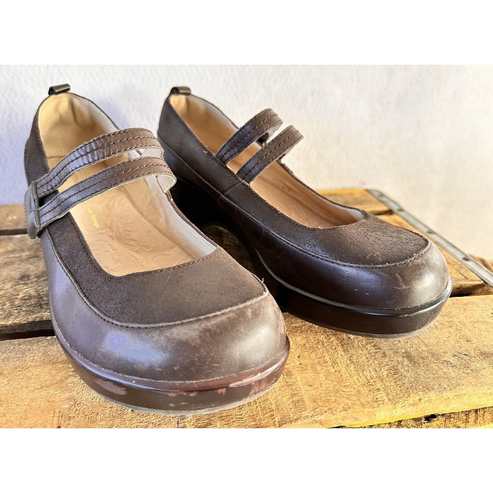 Jambu Scarlet Too Mary Jane Comfort Shoes Womens 10 Brown Excellent